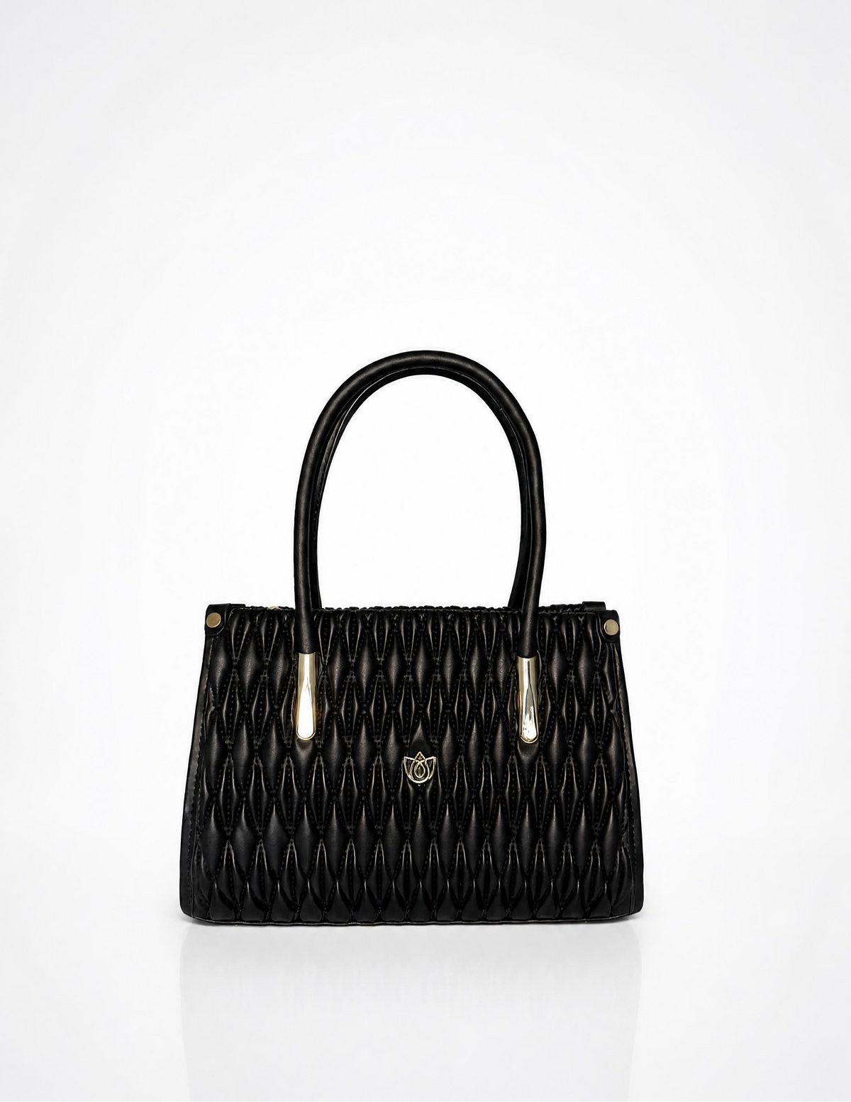Le Plissé Noir Bag